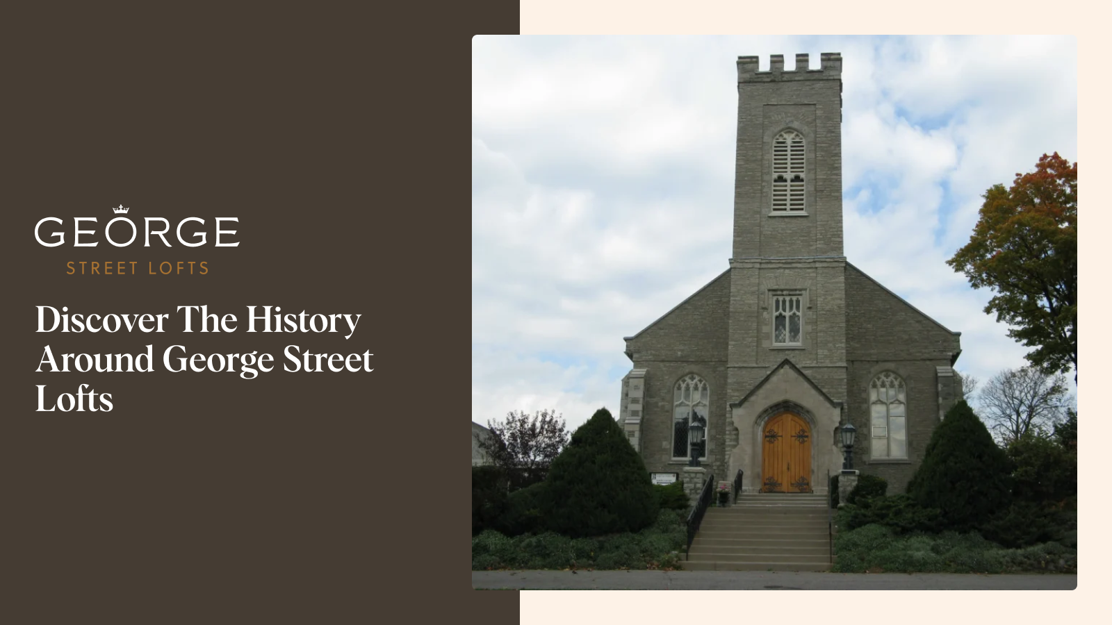 Discover the History Around George Street Lofts