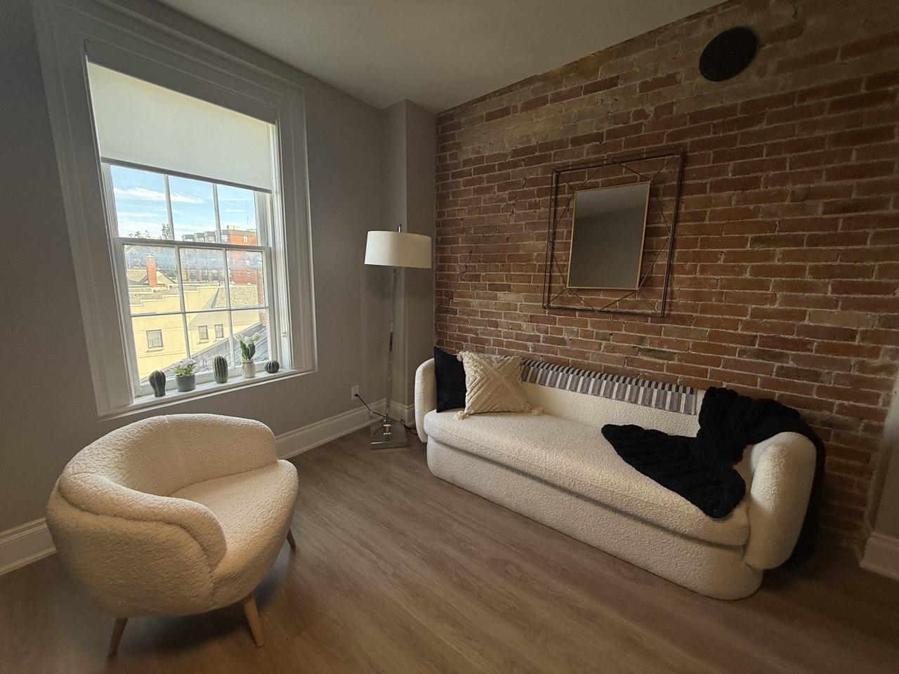 Authentic Exposed Brick Walls